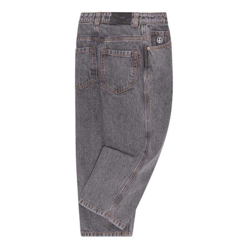 Pants & Jeans Chłopięce Molo Aska Black Washed | PL0000668