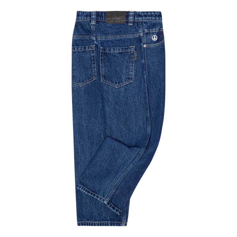 Pants & Jeans Chłopięce Molo Aska Blue Denim | PL0000661