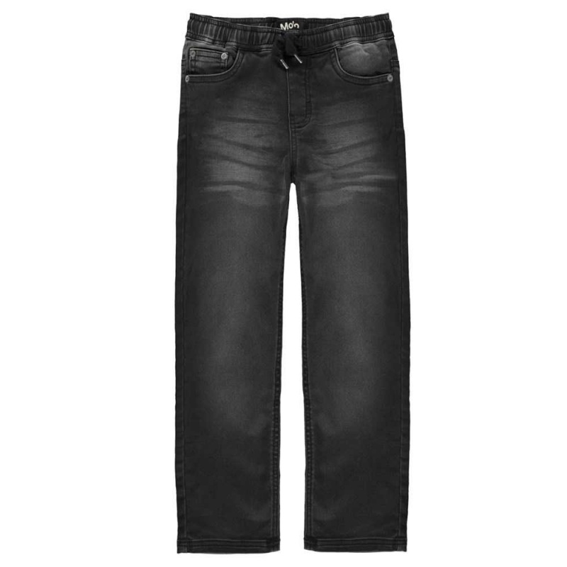 Pants & Jeans Chłopięce Molo Augustino Washed Black | PL0000678