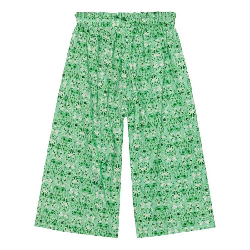 Pants & Jeans Dziewczynka Molo Abbi Notes Of Green | PL0000353