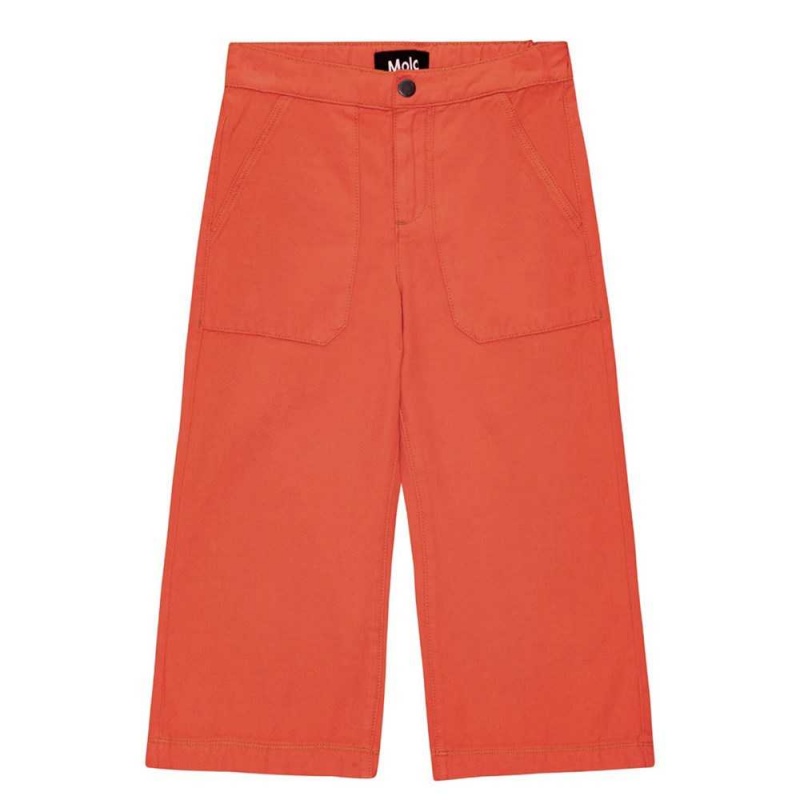 Pants & Jeans Dziewczynka Molo Adelyna Red Clay | PL0000360