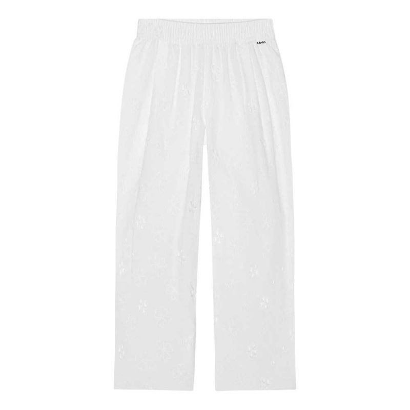 Pants & Jeans Dziewczynka Molo Ami White | PL0000339