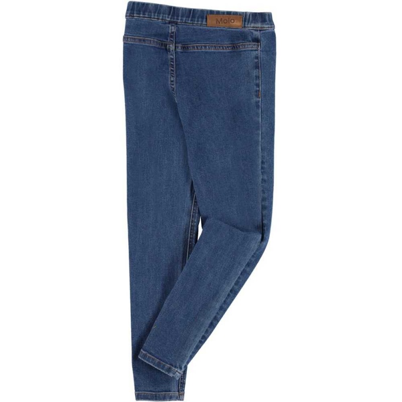 Pants & Jeans Dziewczynka Molo April Suttle Stone Blue | PL0000378