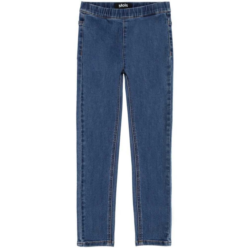 Pants & Jeans Dziewczynka Molo April Suttle Stone Blue | PL0000378