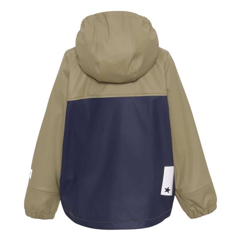 Rainwear Molo Zan Khaki Green Block | PL0000120