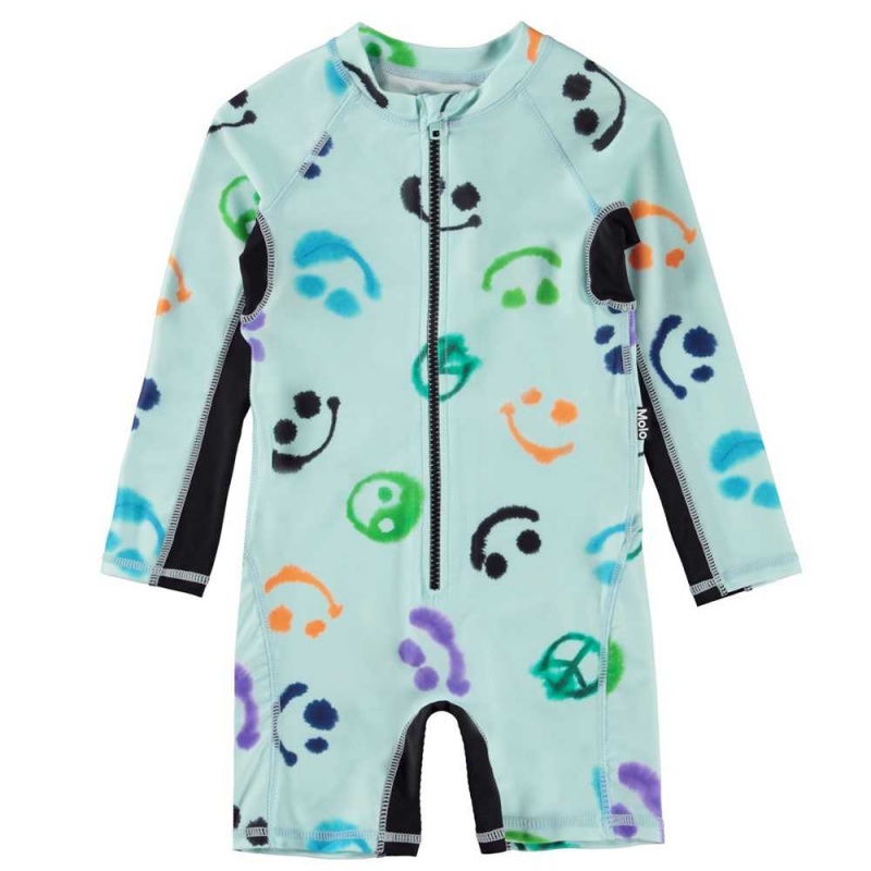 Rash guard suits Molo Neka LS Multi Smile | PL0001068