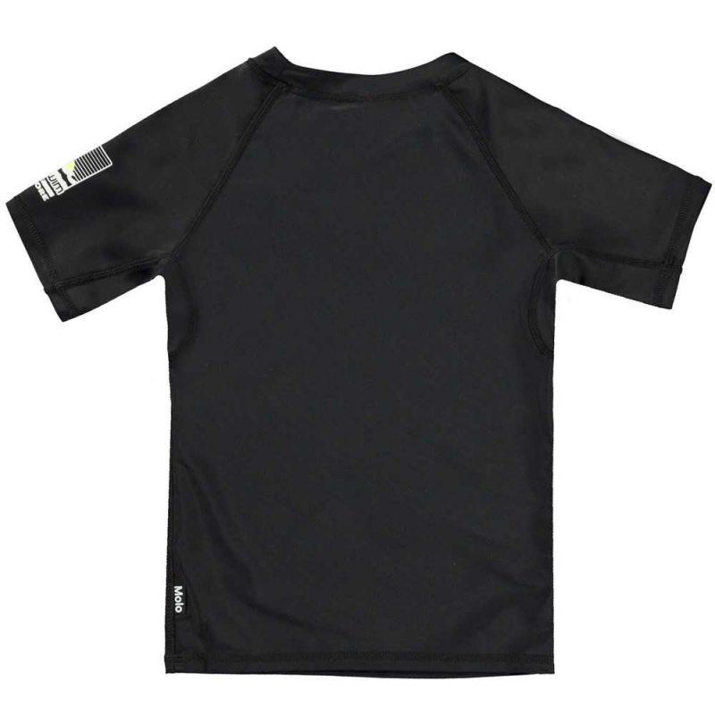 Rash guards Molo Neptune Black | PL0001097