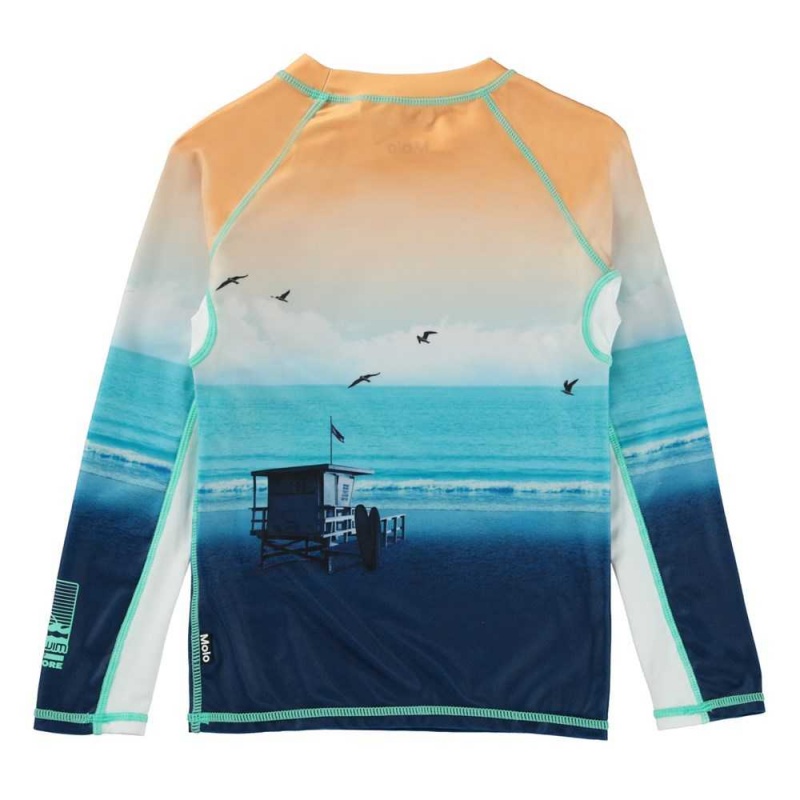 Rash guards Molo Neptune LS Sunset Beach | PL0001090