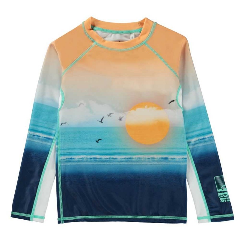 Rash guards Molo Neptune LS Sunset Beach | PL0001090