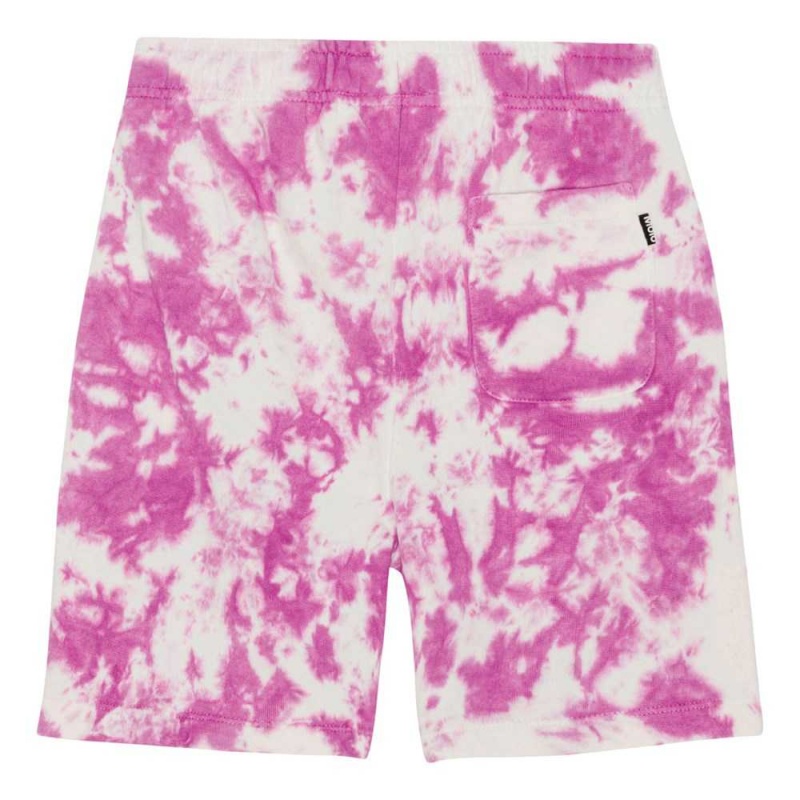 Shorts Chłopięce Molo Adian Purple Pink Dye | PL0000718