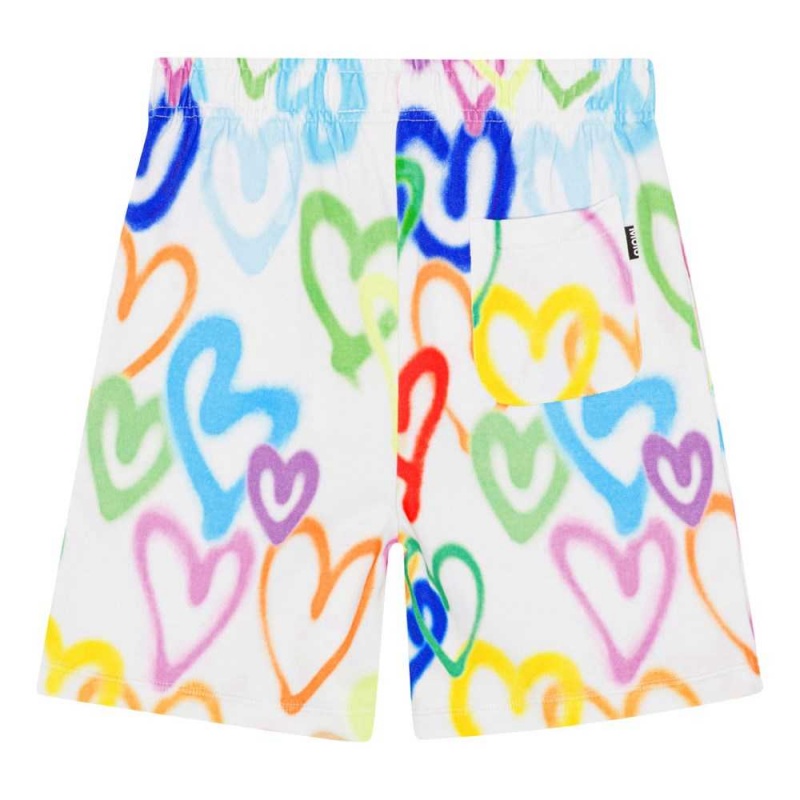 Shorts Chłopięce Molo Adian Variety Hearts | PL0000695