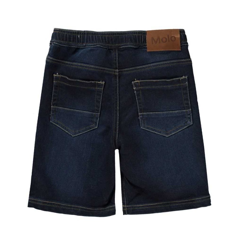 Shorts Chłopięce Molo Ali Dark Indigo | PL0000734