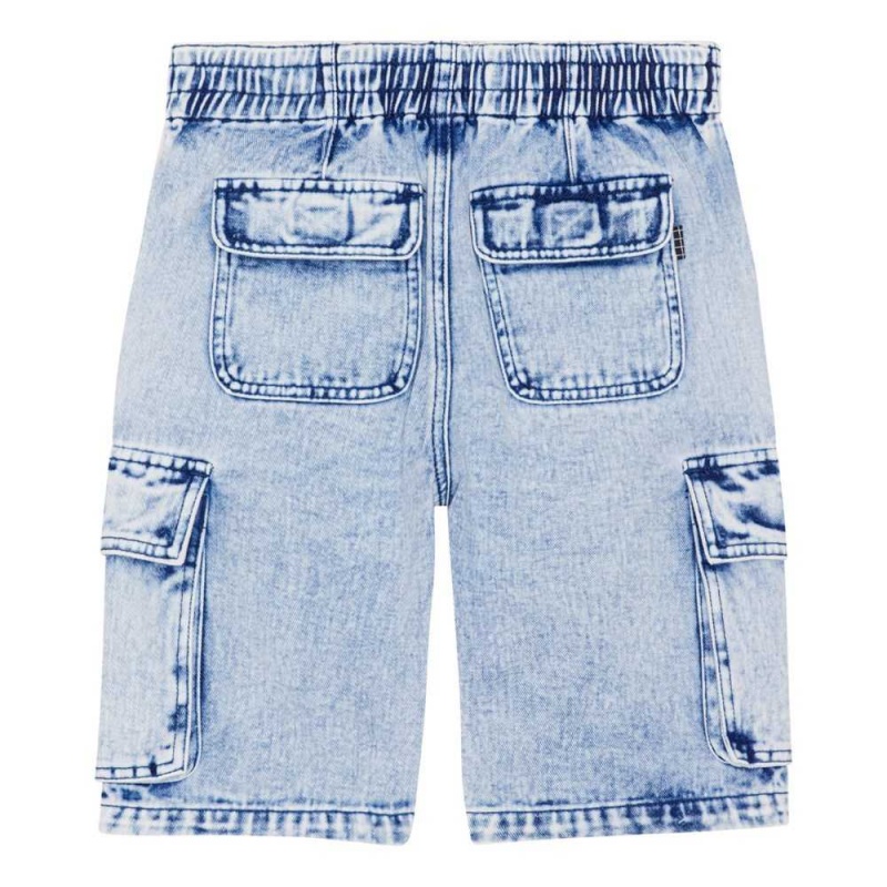 Shorts Chłopięce Molo Alvy Light Stone Denim | PL0000701