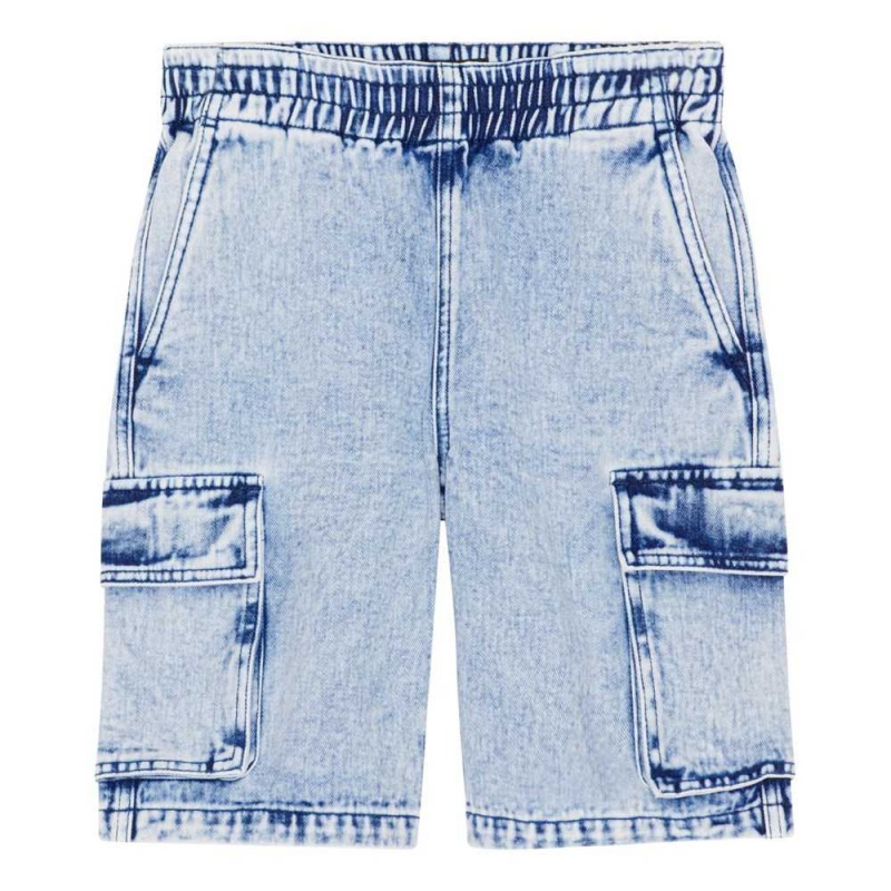 Shorts Chłopięce Molo Alvy Light Stone Denim | PL0000701