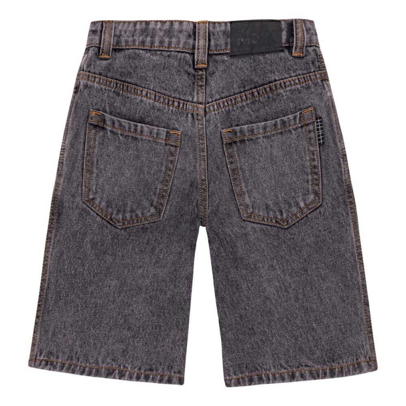 Shorts Chłopięce Molo Art Black Washed | PL0000692