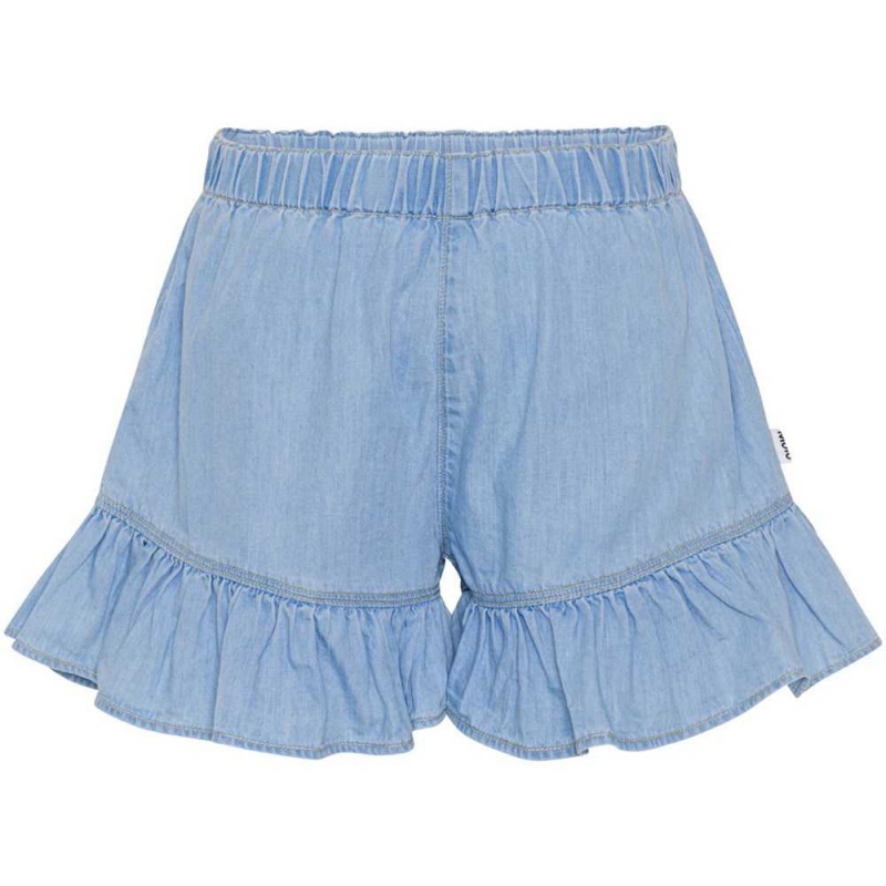 Shorts Dziewczynka Molo Abba Summer Wash Indigo | PL0000397