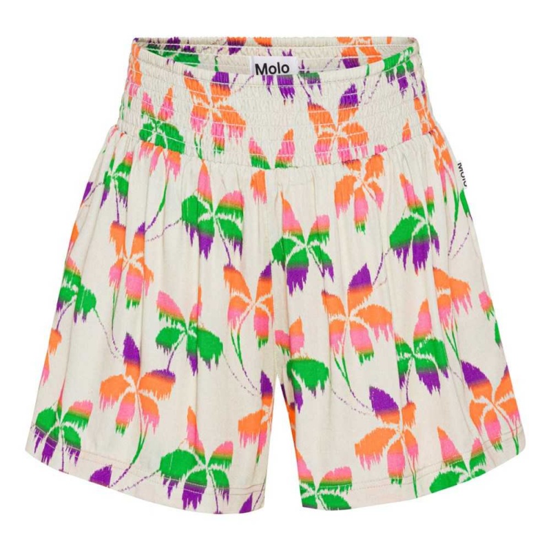 Shorts Dziewczynka Molo Alanis Floral Palms | PL0000409