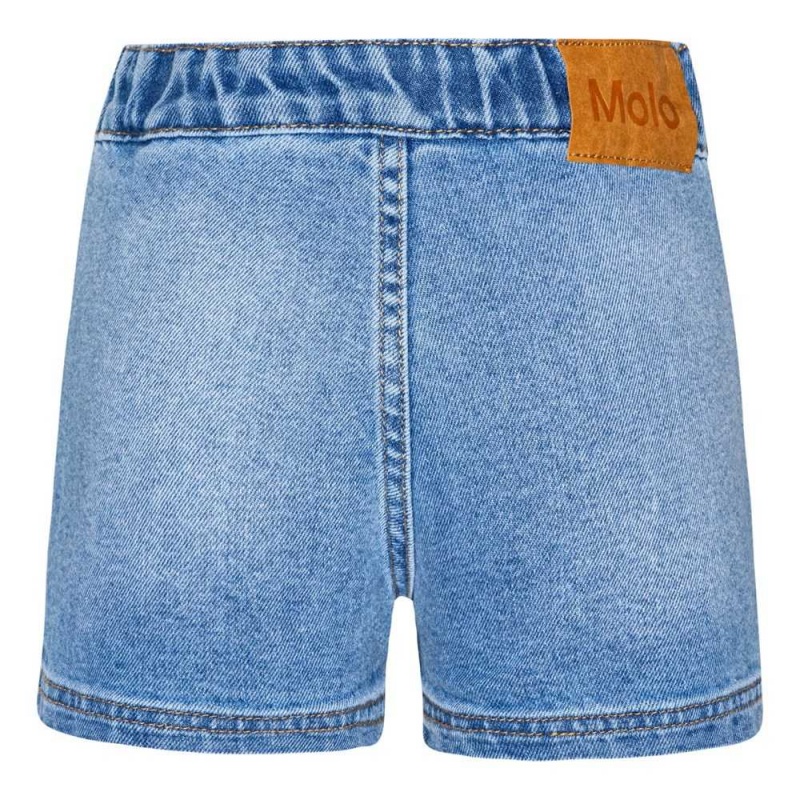 Shorts Dziewczynka Molo Amanda Light Blue Denim | PL0000394