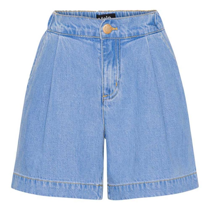 Shorts Dziewczynka Molo Amari Summer Wash Indigo | PL0000421