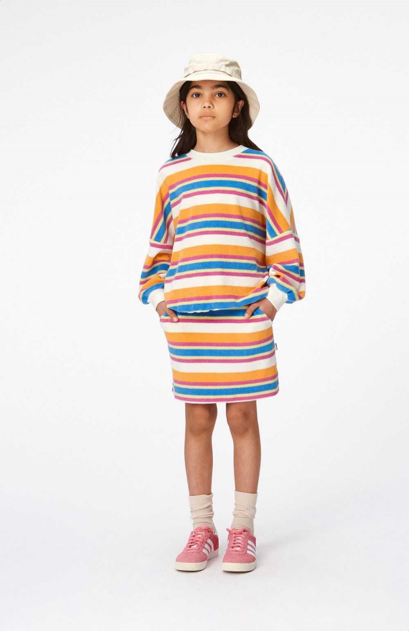 Skirts Dziewczynka Molo Bethany Artist Stripe | PL0000449