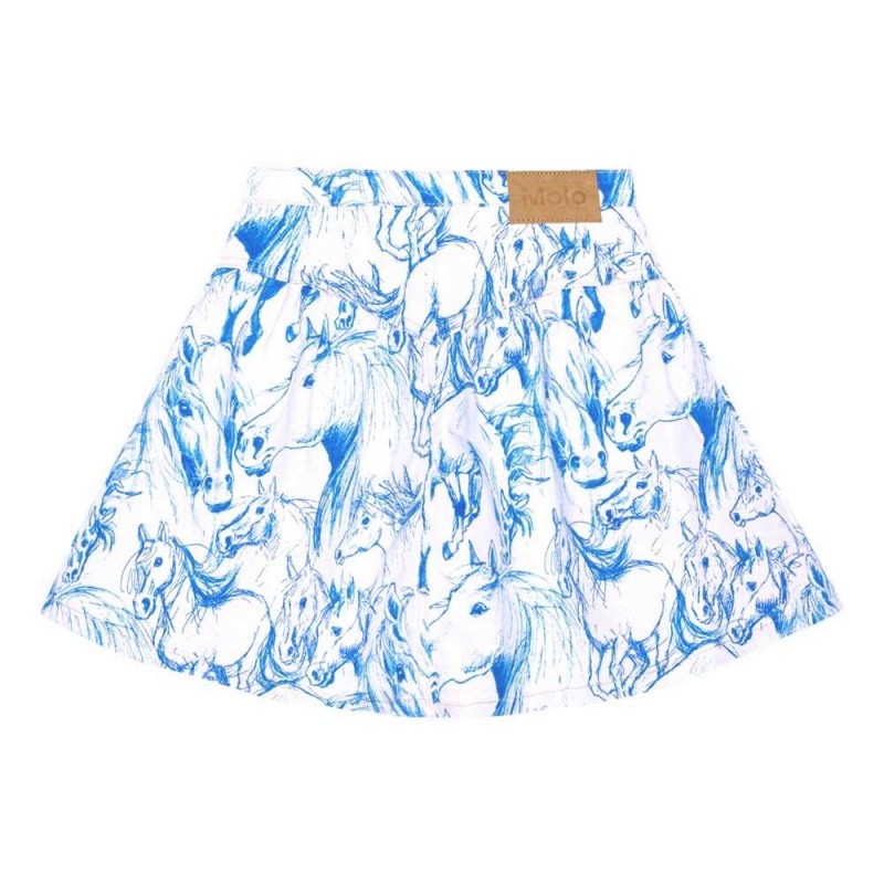 Skirts Dziewczynka Molo Betsy Blue Horses | PL0000456