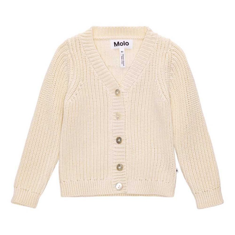 Sweatshirts Cardigans Chłopięce Molo Gisella Sea Shell | PL0001318