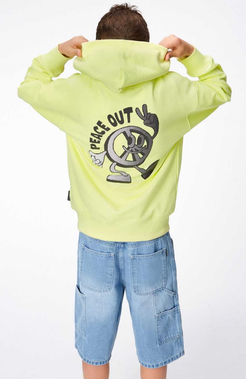 Sweatshirts Cardigans Chłopięce Molo Matt Sour Lemon | PL0000753