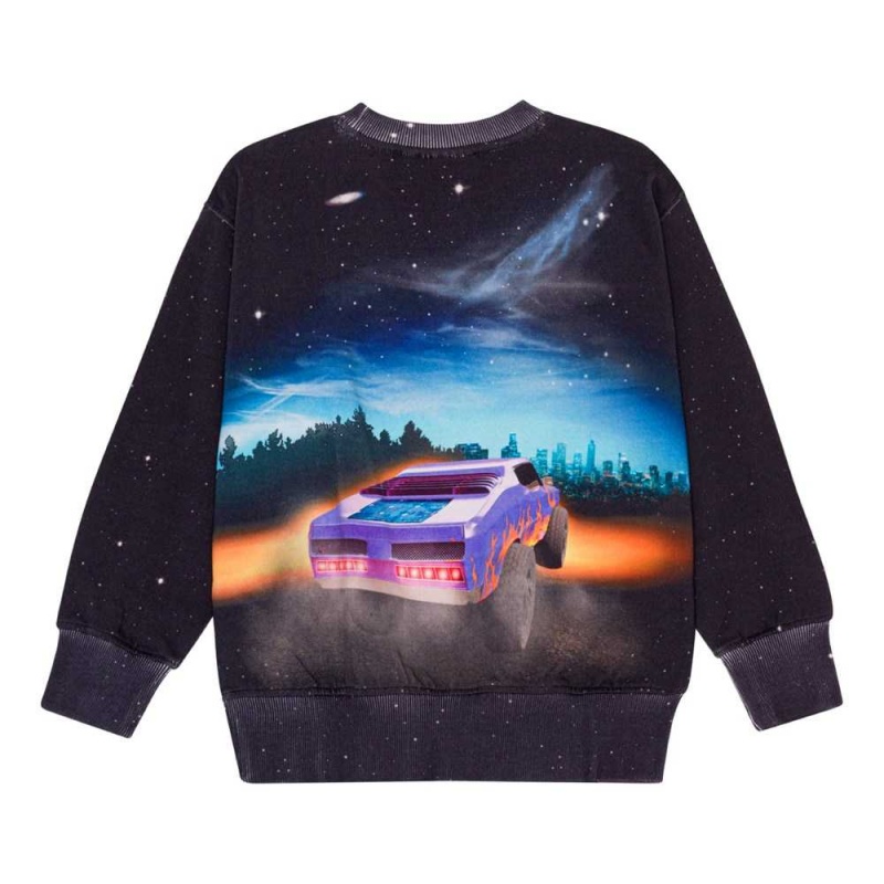 Sweatshirts Cardigans Chłopięce Molo Mattis Flame Car | PL0000761