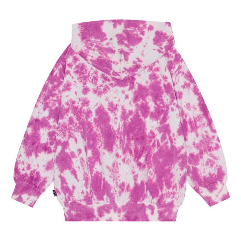 Sweatshirts Cardigans Chłopięce Molo Mazz Purple Pink Dye | PL0000745