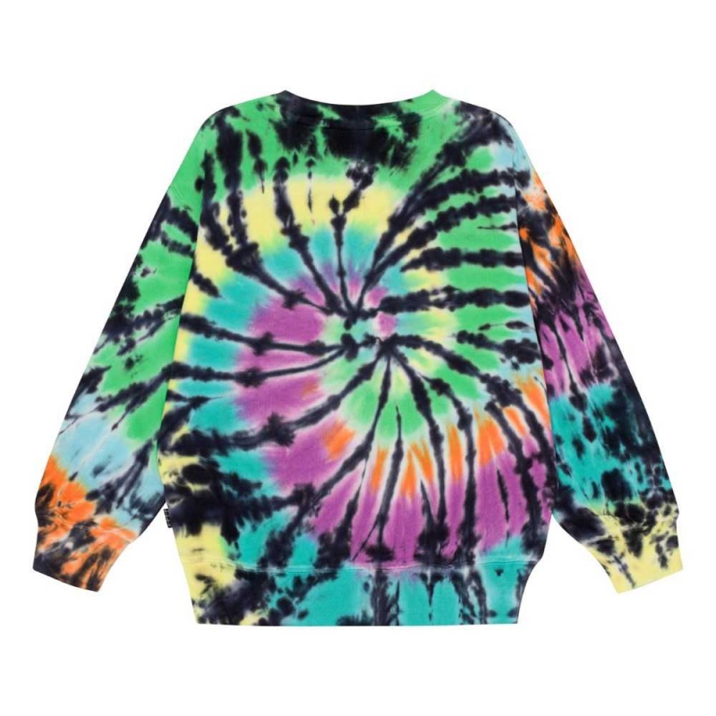 Sweatshirts Cardigans Chłopięce Molo Memphis Colourful Dye | PL0000744