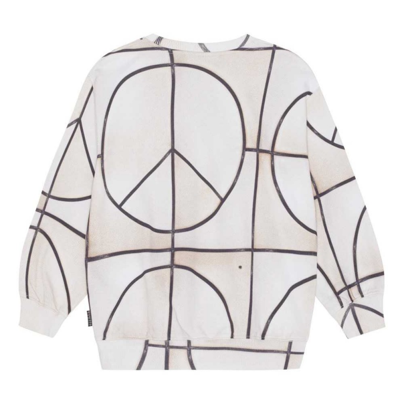 Sweatshirts Cardigans Chłopięce Molo Monti Basket Neutral | PL0000736