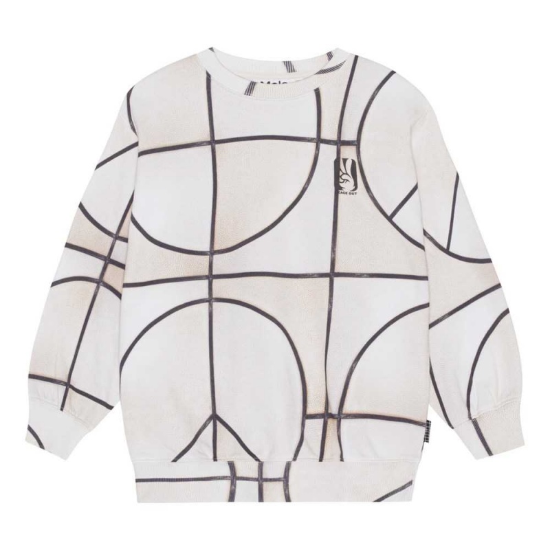 Sweatshirts Cardigans Chłopięce Molo Monti Basket Neutral | PL0000736