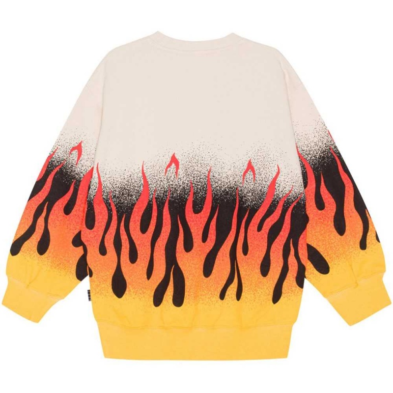 Sweatshirts Cardigans Chłopięce Molo Monti On Fire | PL0000765