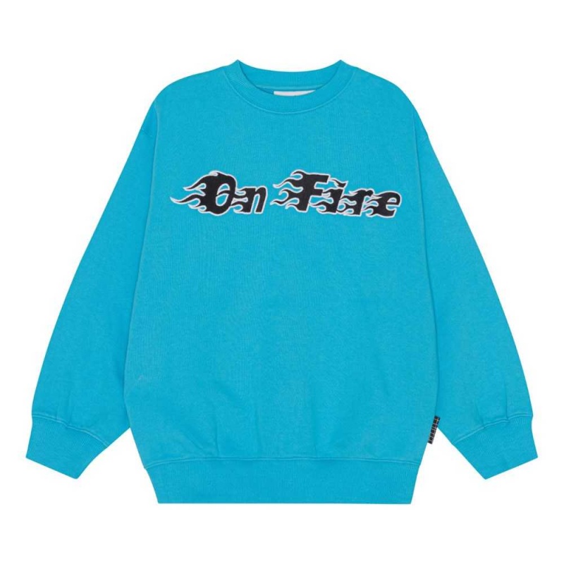 Sweatshirts Cardigans Chłopięce Molo Monti Turquoise Blue | PL0000764