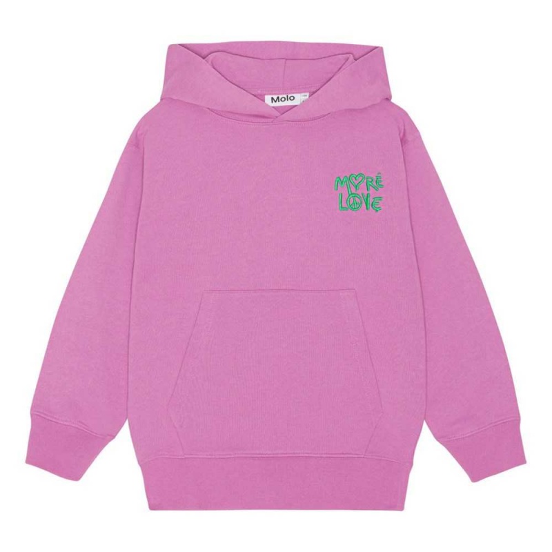 Sweatshirts Cardigans Chłopięce Molo Moz Purple Pink | PL0000748