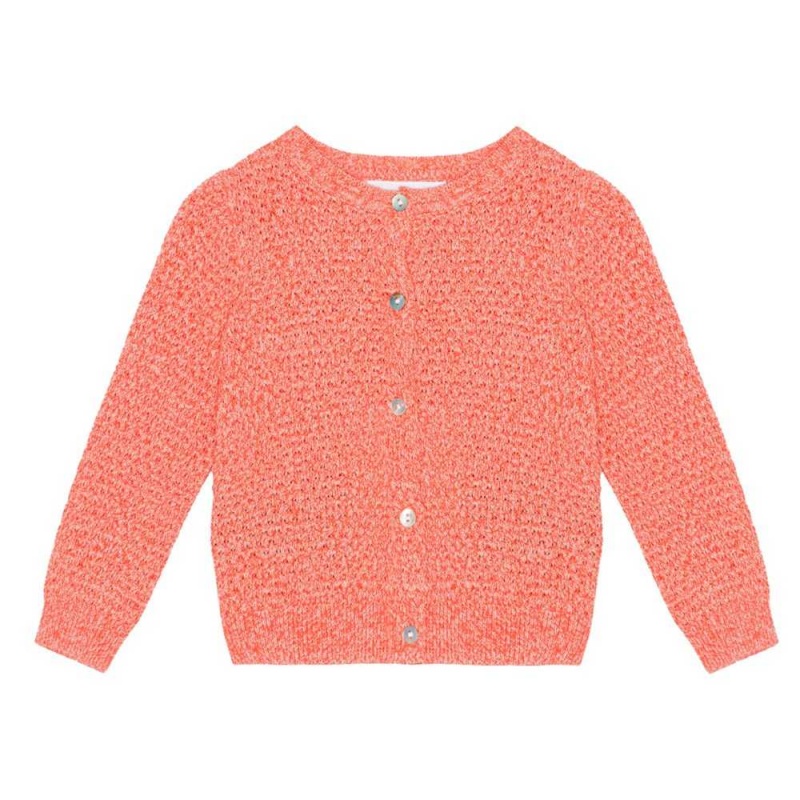 Sweatshirts Cardigans Dziewczynka Molo Goldie Rose Red Mix | PL0001329