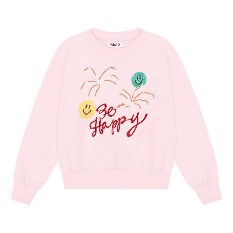 Sweatshirts Cardigans Dziewczynka Molo Marge Glitter Palms | PL0000464