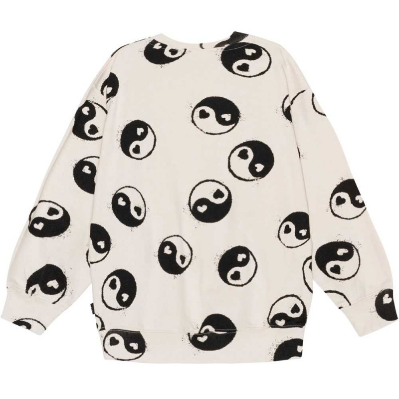 Sweatshirts Cardigans Dziewczynka Molo Monti Simple Yin Yang | PL0000477