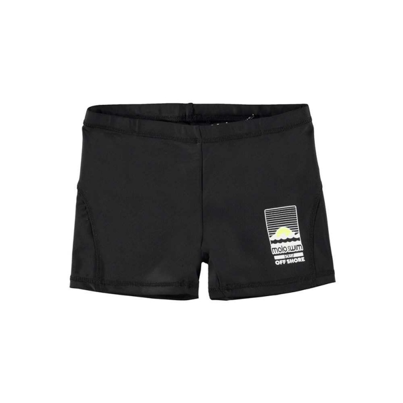 Swimshorts Molo Norton Solid Black | PL0001161