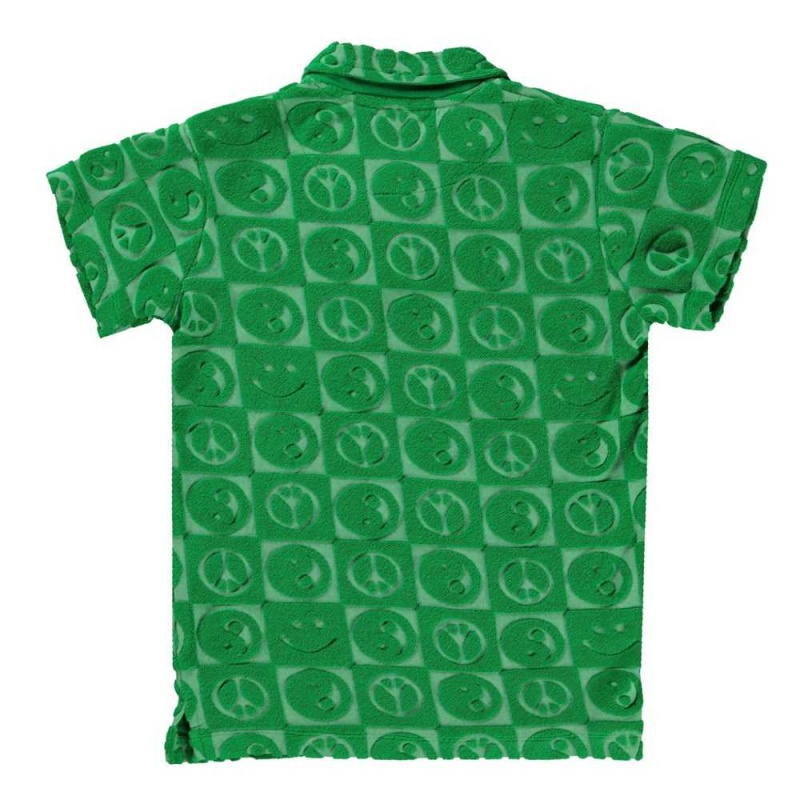 T Shirts Tops Chłopięce Molo Randel Bright Green | PL0000635