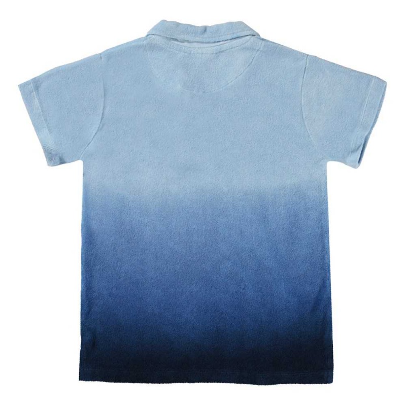 T Shirts Tops Chłopięce Molo Randel Reef Blue | PL0000865