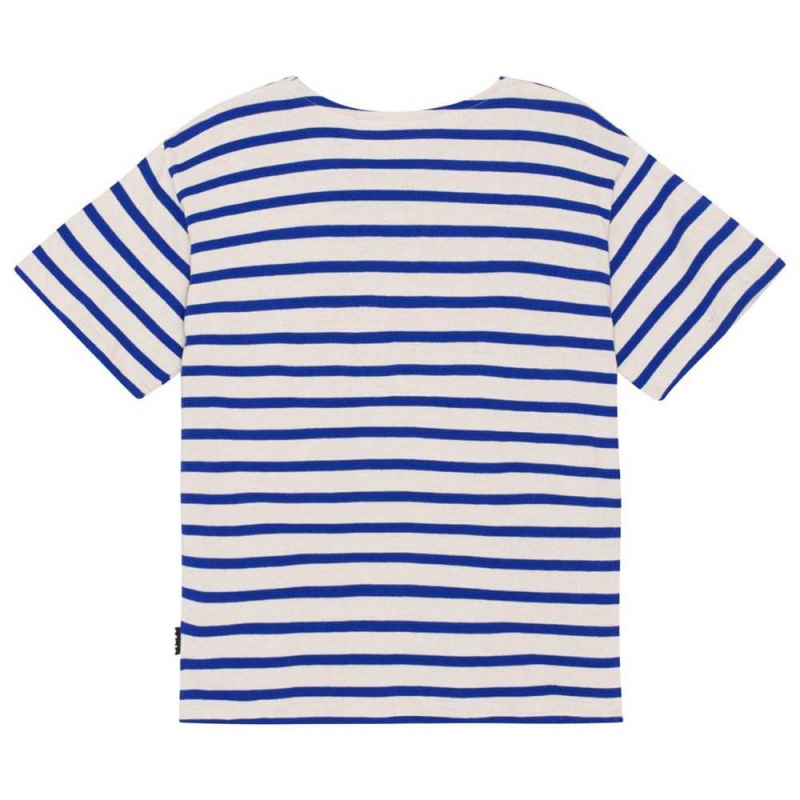 T Shirts Tops Chłopięce Molo Rilee Reef Stripe | PL0000797