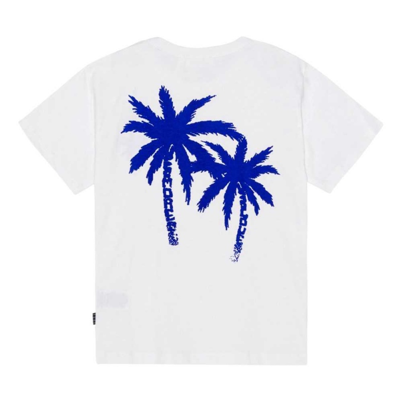 T Shirts Tops Chłopięce Molo Riley Palmtree Love | PL0000768