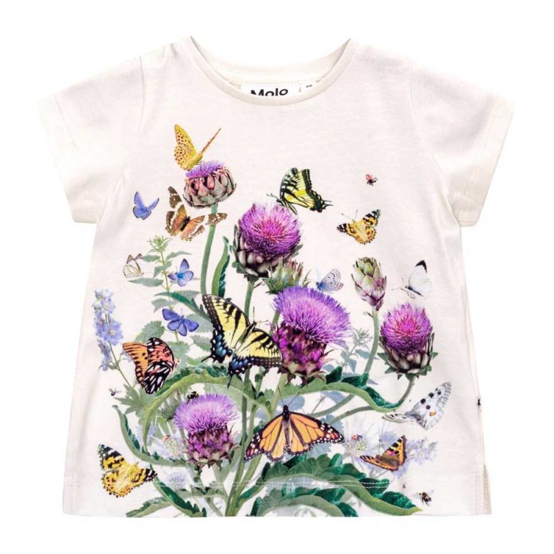 T Shirts Tops Dziewczynka Molo Elly Garden Top | PL0001427