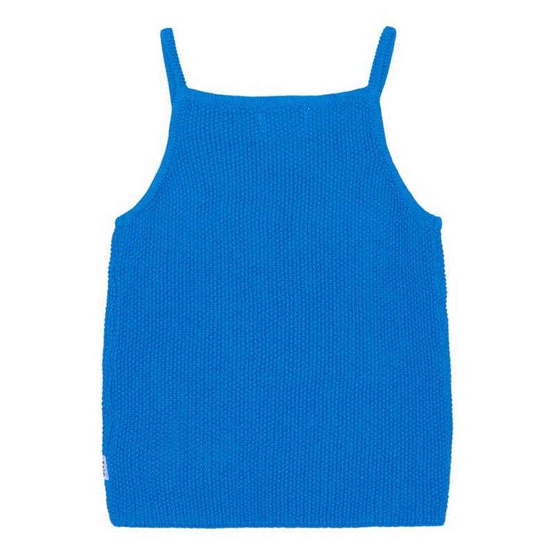 T Shirts Tops Dziewczynka Molo Ranita Retro Blue | PL0000489