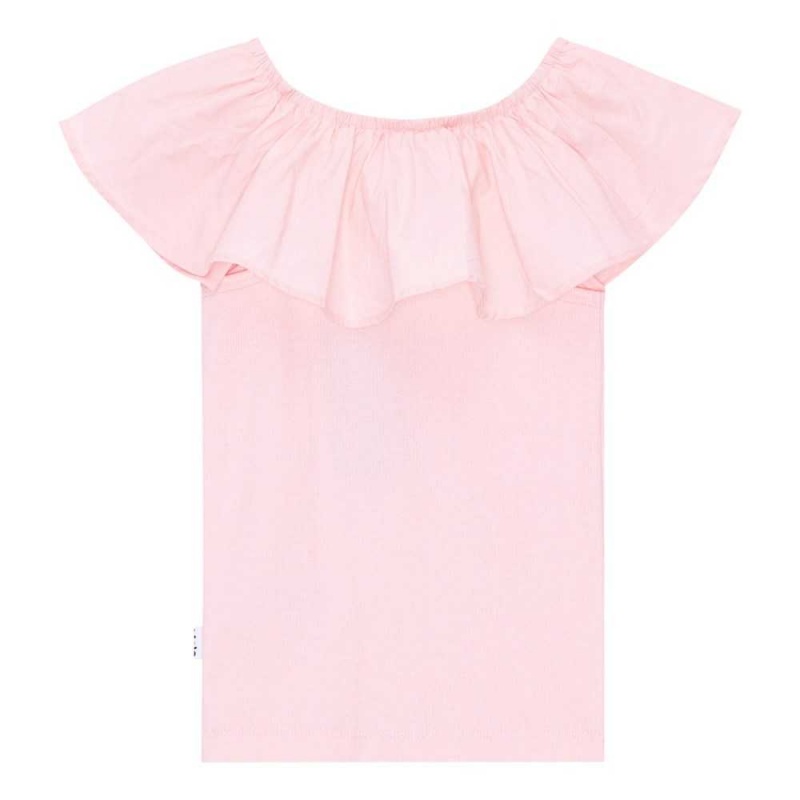 T Shirts Tops Dziewczynka Molo Reca Candy Floss | PL0000525