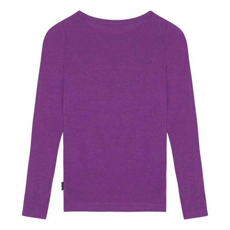 T Shirts Tops Dziewczynka Molo Ruana Purple Dusk | PL0000589