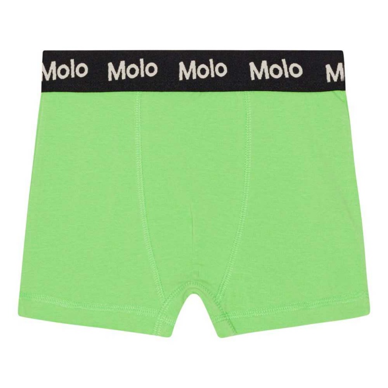 Underwear Nightwear Chłopięce Molo Justin 2-pack Grass Smiles | PL0000875